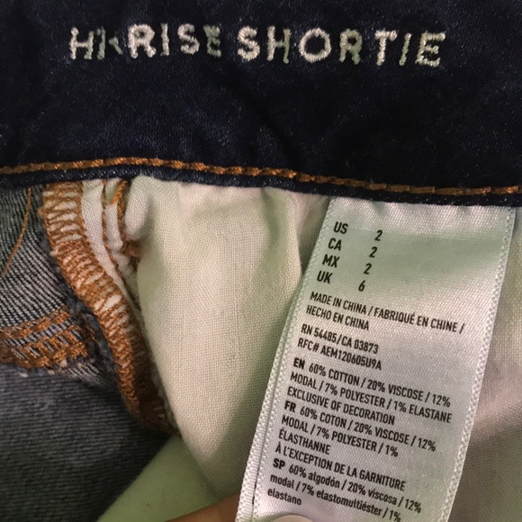 American Eagle Super Stretch Hi-Rise Shortie - Picture 4 of 4